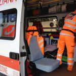 ingresso ospedale o ambulanza in azione