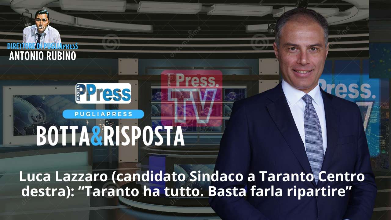 Luca Lazzaro a Botta e Risposta con il direttore Antonio Rubino