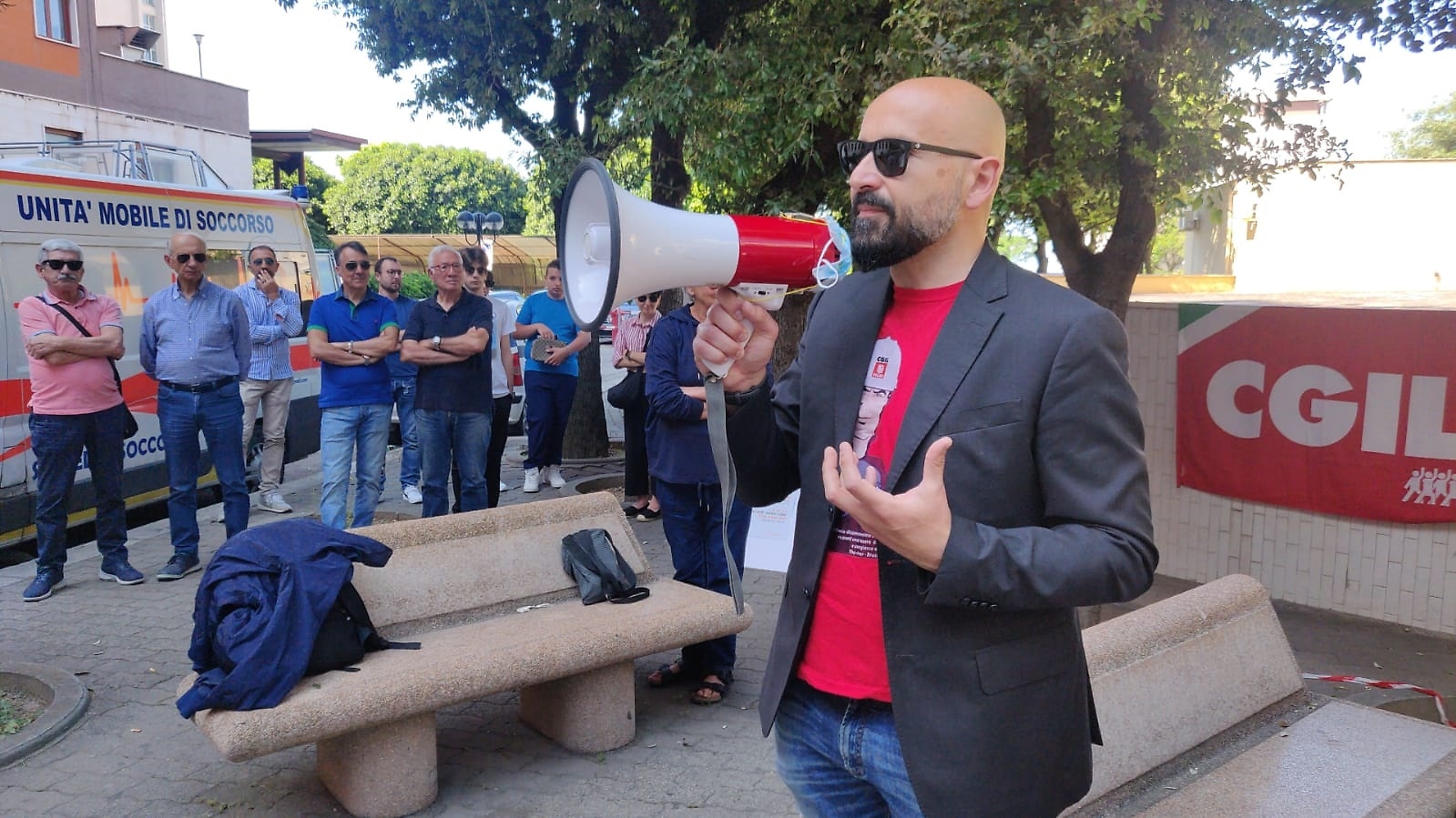 Primo Maggio CGIL 2025 in Piazza Madonna della Neve a Crispiano