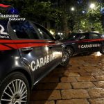 Pattuglia dei Carabinieri durante i controlli antidroga a Taranto