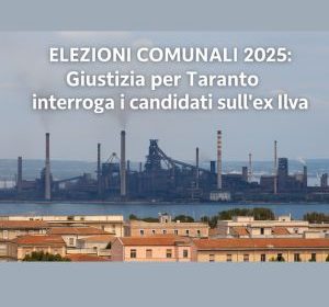 Ex Ilva Taranto durante le elezioni comunali 2025
