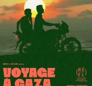 Ingresso alla Biblioteca “C. Natale” di Crispiano durante l’evento Voci da Gaza