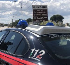 "Intervento dei Carabinieri per violazione del divieto di avvicinamento a Lizzano"