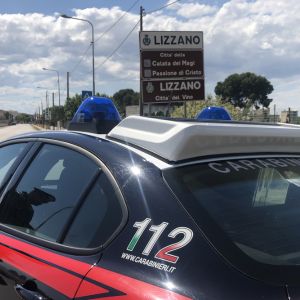 "Intervento dei Carabinieri per violazione del divieto di avvicinamento a Lizzano"