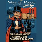 Distribuzione dell’edizione de La Voce del Popolo a Taranto, maggio 2025