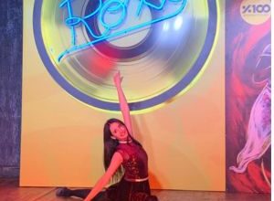 Roberta Di Laura durante la performance al festival Intercontinental Dance Gathering a Istanbul