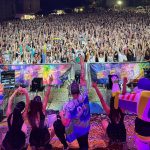 Concerto serale al Mon Rêve Summer Festival 2025 nella Music Arena del resort