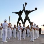 fanfara della Marina Militare alla Festa della Musica 2025 a Taranto