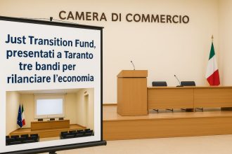Presentazione bandi Just Transition Fund alla Camera di Commercio di Taranto
