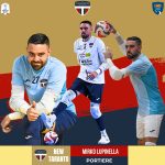 Portiere Mirko Lupinella della New Taranto Calcio a 5 durante una parata