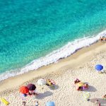 Veduta della costa con concessioni balneari a Ginosa oggetto del ricorso al Consiglio di Stato