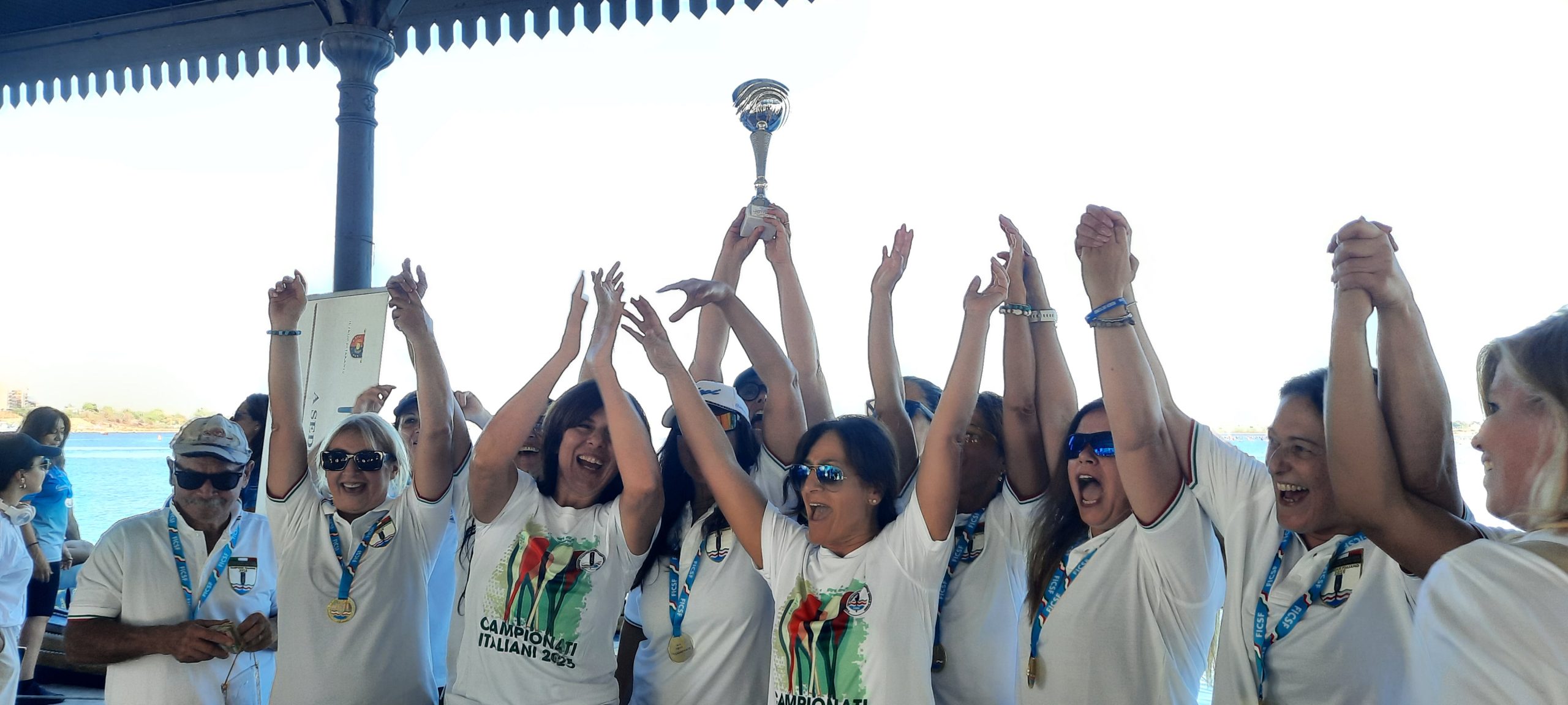 Canottaggio sedile fisso LNI Taranto campionessa d’Italia