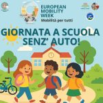 Bambini e famiglie partecipano alla Giornata a scuola senz’auto a Massafra