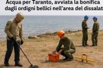Bonifica ordigni bellici progetto Acqua per Taranto
