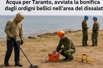 Bonifica ordigni bellici progetto Acqua per Taranto