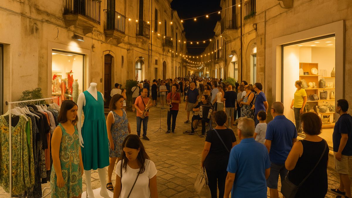 Sbaracco Summer Edition Manduria shopping e spettacolo nel centro storico
