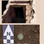 Tomba a camera ellenistica rinvenuta a Manduria con reperti e moneta romana