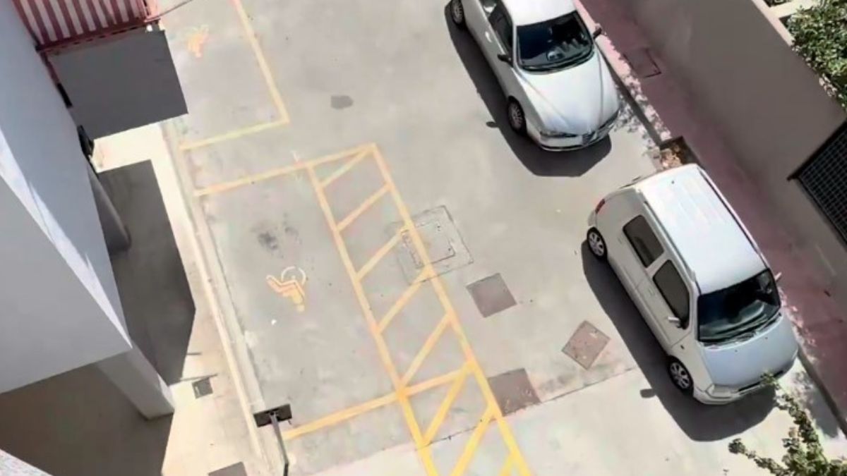 segnaletica posto auto riservato per anziano disabile