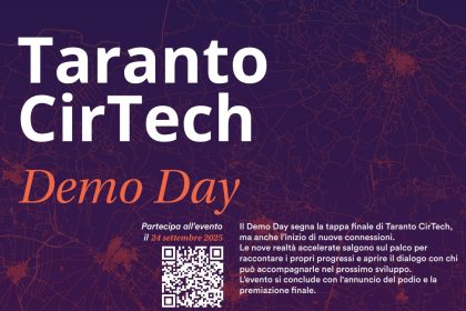 Taranto CirTech Demo Day premia startup economia circolare