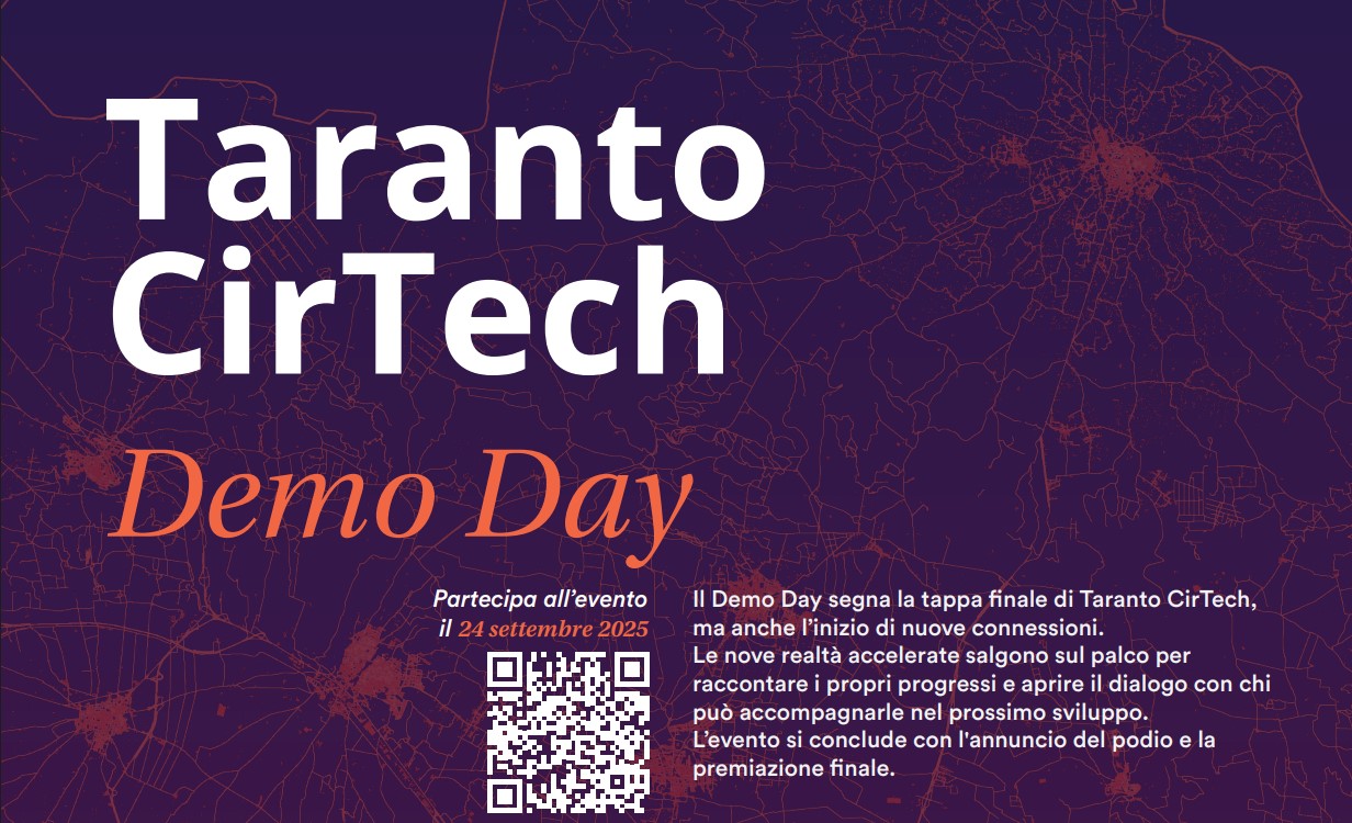 Taranto CirTech Demo Day premia startup economia circolare
