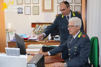 Guardia di Finanza Taranto durante controlli su illeciti contro il Reddito di cittadinanza