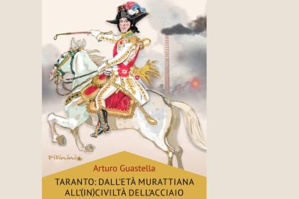 Copertina del libro “Taranto: dall’Età murattiana all’(in)civiltà dell’acciaio” di Arturo Guastella.