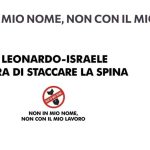 Lavoratori Leonardo Grottaglie in mobilitazione per lo stop vendita armi a Israele