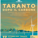Taranto dopo il carbone – decarbonizzazione e futuro sostenibile del territorio jonico