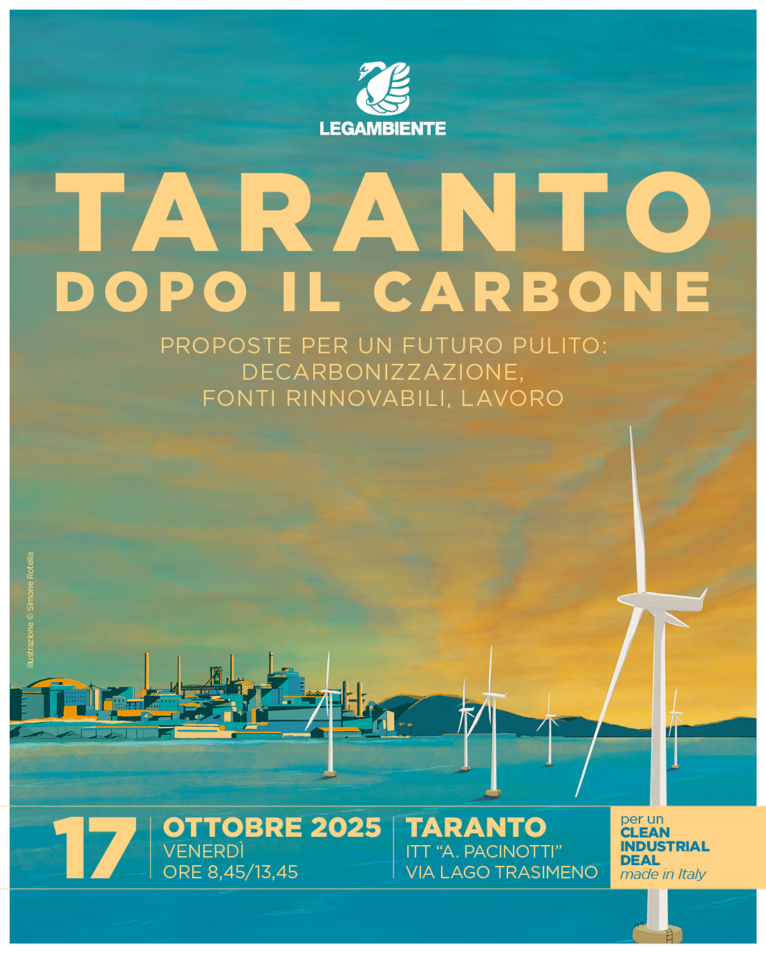 Taranto dopo il carbone – decarbonizzazione e futuro sostenibile del territorio jonico