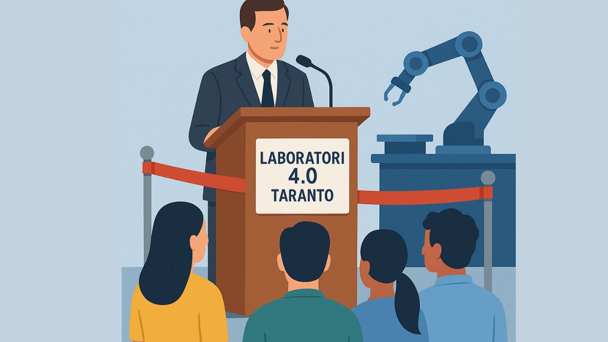 Ministro Valditara a Taranto per inaugurazione Laboratori 4.0