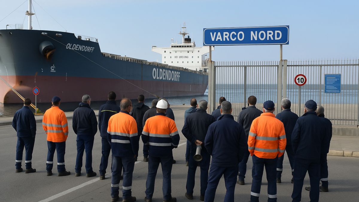 cronaca, lavoro, porto di Taranto, Usb, ex Ilva, Puglia