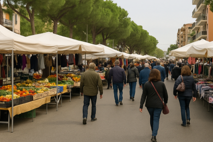 mercato settimanale di Talsano rinviato al 16 novembre 2025