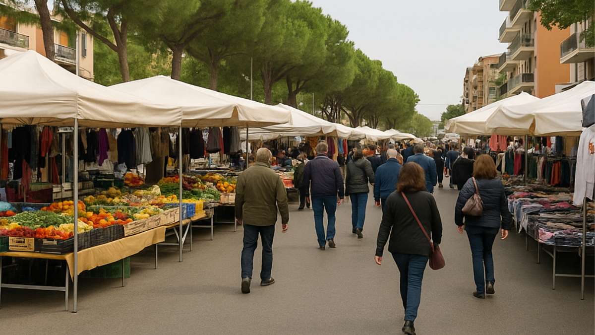 mercato settimanale di Talsano rinviato al 16 novembre 2025