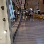 furto gioielleria Taranto, pattuglia della Polizia al centro commerciale