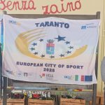 Consegna della bandiera di Taranto Città Europea dello Sport 2025 nelle scuole