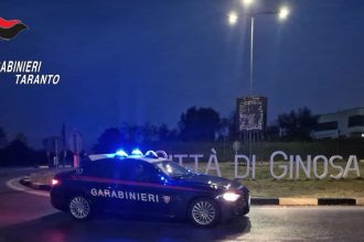 Carabinieri a Ginosa intervengono per aggressione alla madre