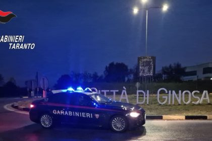 Carabinieri a Ginosa intervengono per aggressione alla madre