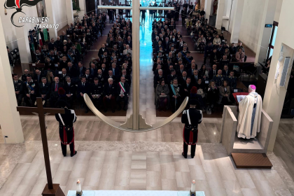 celebrazione Virgo Fidelis a Taranto chiesa Santa Famiglia