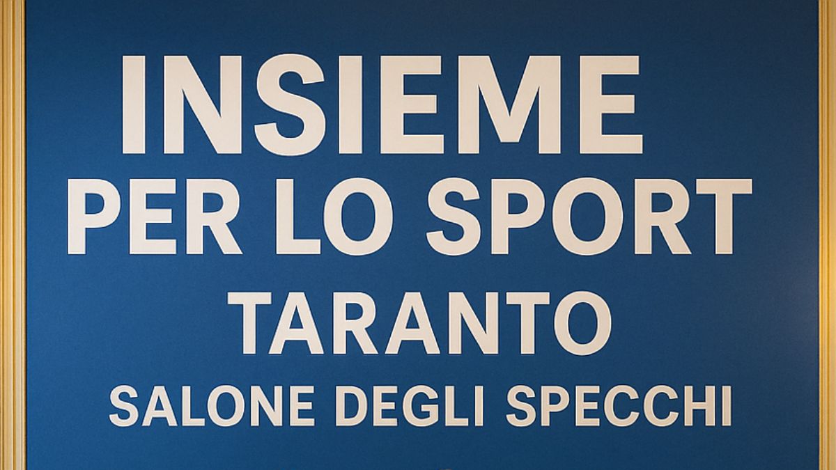 Insieme per lo sport evento a Taranto nel Salone degli Specchi