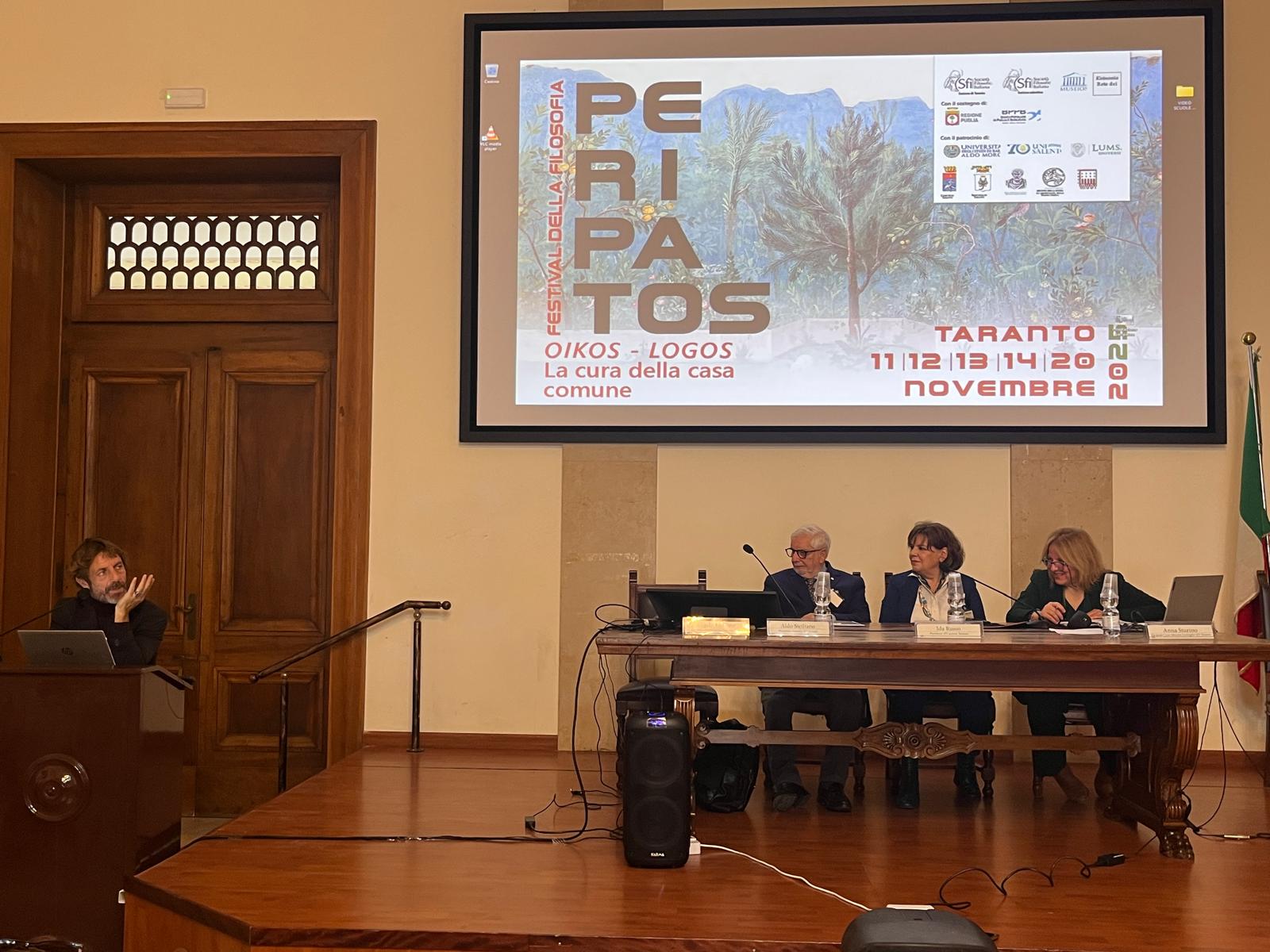 Oikos Logos, Festival della Filosofia di Taranto sulla cura della casa comune