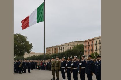 cerimonia Marina Militare per la Giornata dell’Unità Nazionale e delle Forze Armate 2025 a Taranto