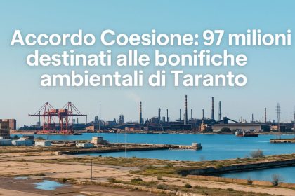 lavori di bonifica ambientale nell’ambito dell’Accordo Coesione Taranto