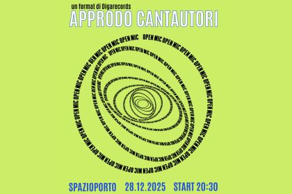 Approdo Cantautori open mic musicale a Spazioporto