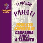 Arte contemporanea a Taranto nel Mercato contadino con la project room Parati