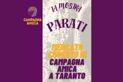 Arte contemporanea a Taranto nel Mercato contadino con la project room Parati