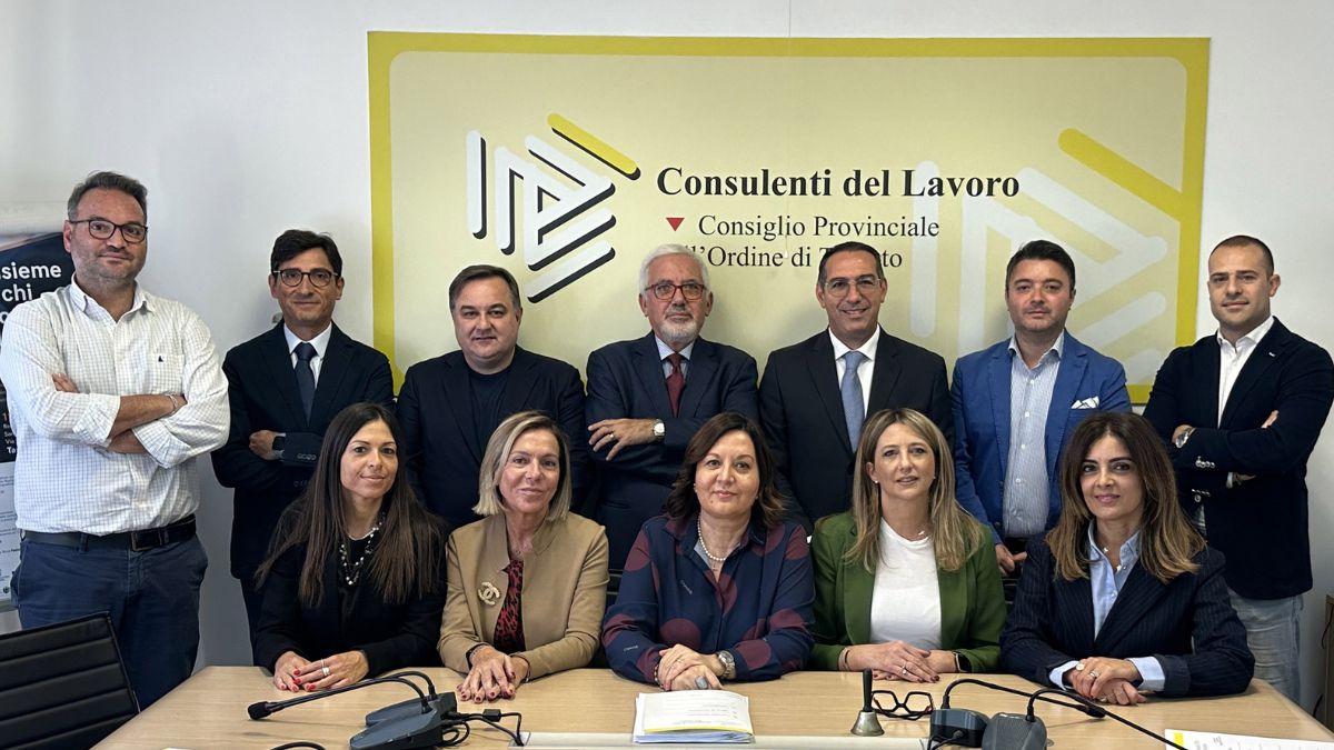 Celebrazione dei Consulenti del Lavoro a Taranto per i sessant’anni dell’Ordine