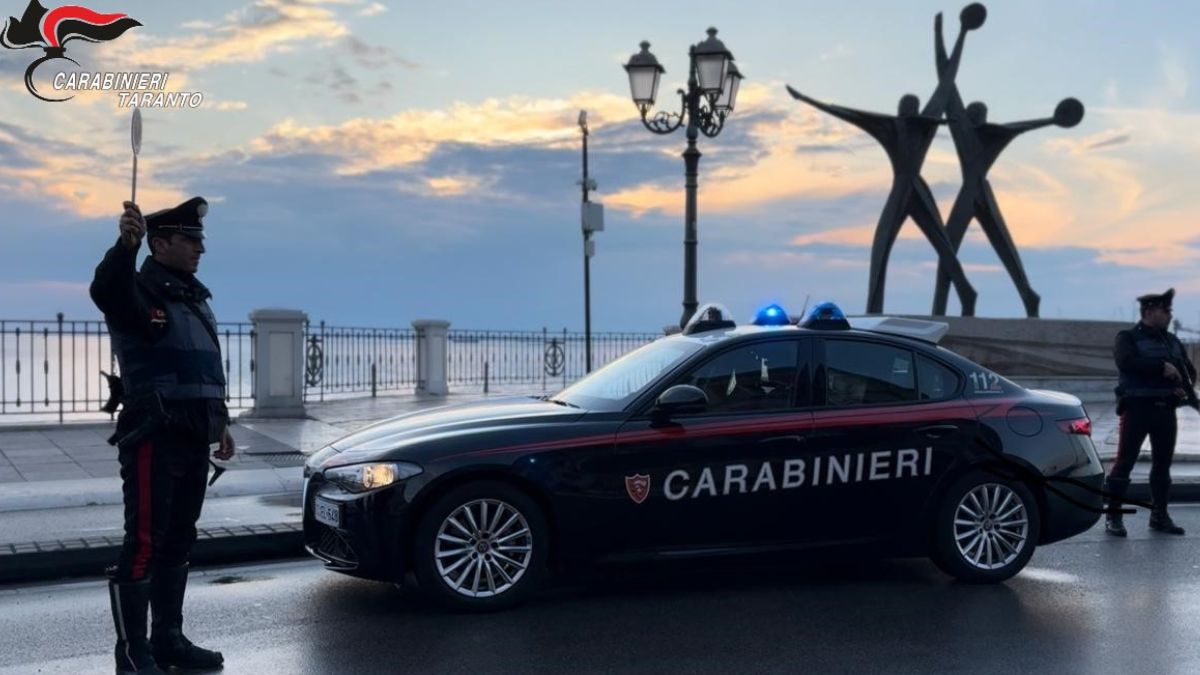 Controlli Alto Impatto a Taranto durante operazione dei Carabinieri