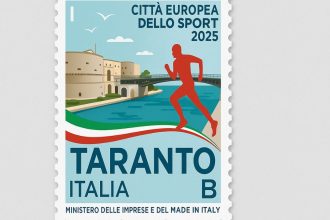 Francobollo dedicato a Taranto presentazione ufficiale 5 dicembre