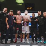 Rossetti vincitore del titolo WBA del Mediterraneo sul ring