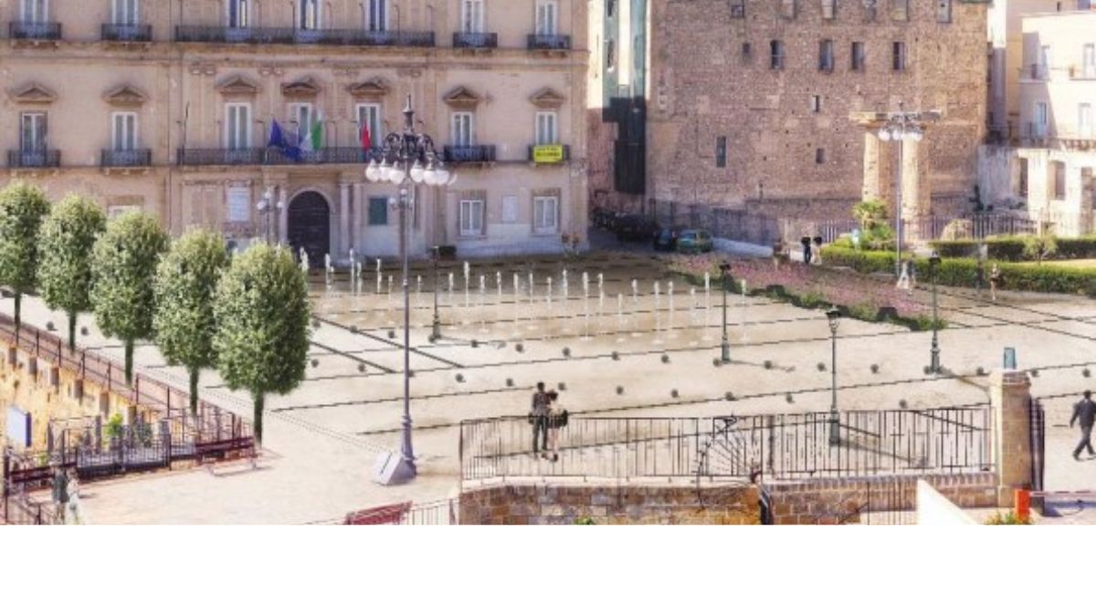Riqualificazione di Piazza Castello con nuove aree pedonali e spazi verdi a Taranto